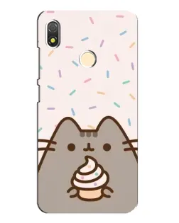 Чохол для TECNO POP 3 з картинкою «Пушин з кексом» Чохол для TECNO POP 3 з картинкою «Пушин з кексом»