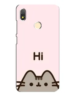 Чохол для TECNO POP 3 з картинкою «Пушин каже Hi» Чохол для TECNO POP 3 з картинкою «Пушин каже Hi»