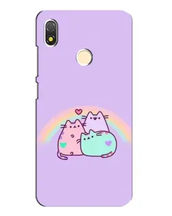 Чохол для TECNO POP 3 з картинкою «Веселкові Пушини» Чохол для TECNO POP 3 з картинкою «Веселкові Пушини»