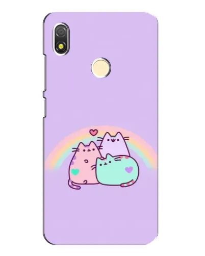 Чохол для TECNO POP 3 з картинкою «Веселкові Пушини» Чохол для TECNO POP 3 з картинкою «Веселкові Пушини»