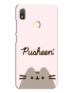 Чохол для TECNO POP 3 з картинкою «Pusheen логотип» Чохол для TECNO POP 3 з картинкою «Pusheen логотип»