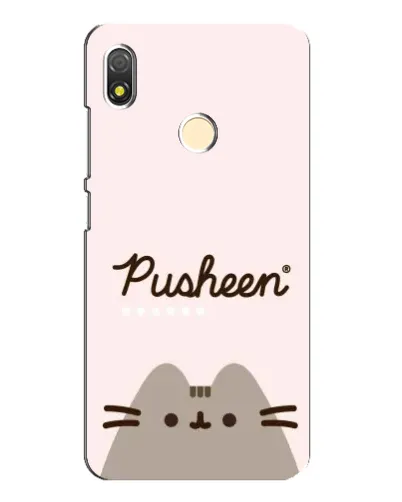 Чохол для TECNO POP 3 з картинкою «Pusheen логотип» Чохол для TECNO POP 3 з картинкою «Pusheen логотип»