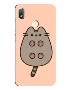 Чохол для TECNO POP 3 з картинкою «Пушин пузиком догори» Чохол для TECNO POP 3 з картинкою «Пушин пузиком догори»