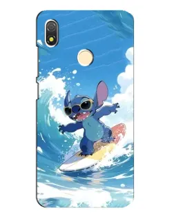 Чехол для TECNO POP 3 с картинкой «Стич на волне» Чехол для TECNO POP 3 с картинкой «Стич на волне»
