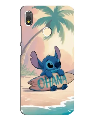 Чехол для TECNO POP 3 с картинкой «Стич на серфе»