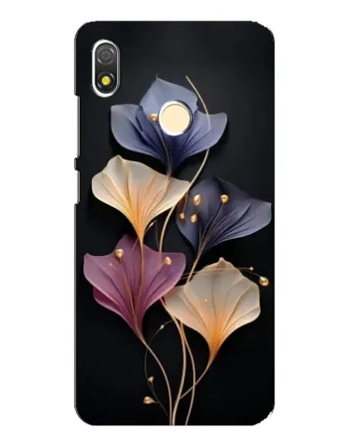 Чехол для TECNO POP 3 с картинкой «Лиловые цветы грации» Чехол для TECNO POP 3 с картинкой «Лиловые цветы грации»