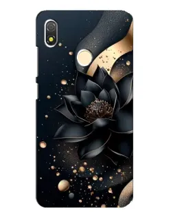 Чехол для TECNO POP 3 с картинкой «Черный лотос» Чехол для TECNO POP 3 с картинкой «Черный лотос»