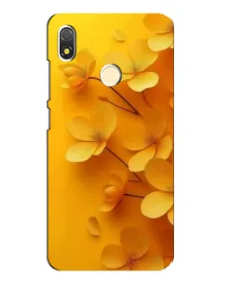 Чехол для TECNO POP 3 с картинкой «Золотые лепестки» Чехол для TECNO POP 3 с картинкой «Золотые лепестки»