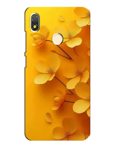 Чехол для TECNO POP 3 с картинкой «Золотые лепестки» Чехол для TECNO POP 3 с картинкой «Золотые лепестки»