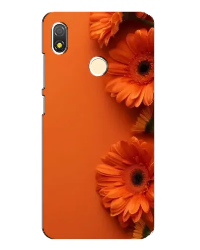 Чехол для TECNO POP 3 с картинкой «Оранжевые герберы» Чехол для TECNO POP 3 с картинкой «Оранжевые герберы»