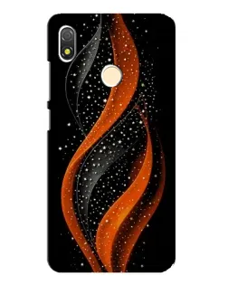 Чехол для TECNO POP 3 с картинкой «Огненная звездная волна» Чехол для TECNO POP 3 с картинкой «Огненная звездная волна»
