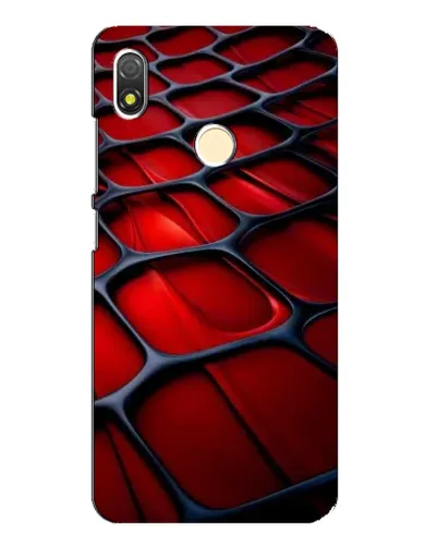 Чехол для TECNO POP 3 с картинкой «Красная глянцевая сетка» Чехол для TECNO POP 3 с картинкой «Красная глянцевая сетка»