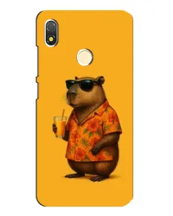 Чехол для TECNO POP 3 с картинкой «Капибара на отдыхе» Чехол для TECNO POP 3 с картинкой «Капибара на отдыхе»