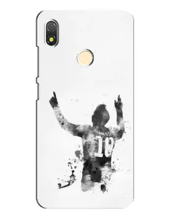 Чохол для TECNO POP 3 з картинкою «Чорно-білий силует Мессі» Чохол для TECNO POP 3 з картинкою «Чорно-білий силует Мессі»