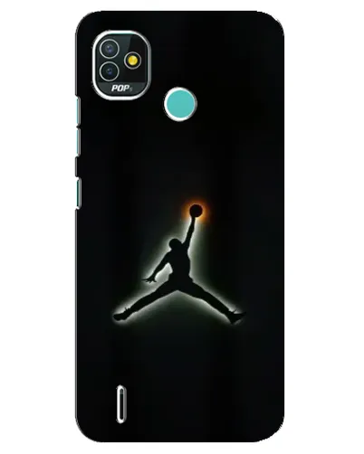 Чехол для TECNO Pop 4 LTE с картинкой «Jordan Gradient Logo» Чехол для TECNO Pop 4 LTE с картинкой «Jordan Gradient Logo»