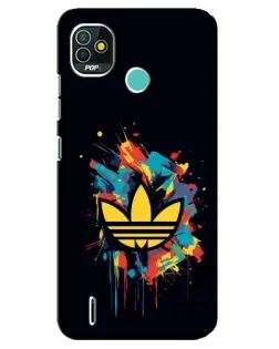 Чохол для TECNO Pop 4 LTE з картинкою «Adidas Splash»