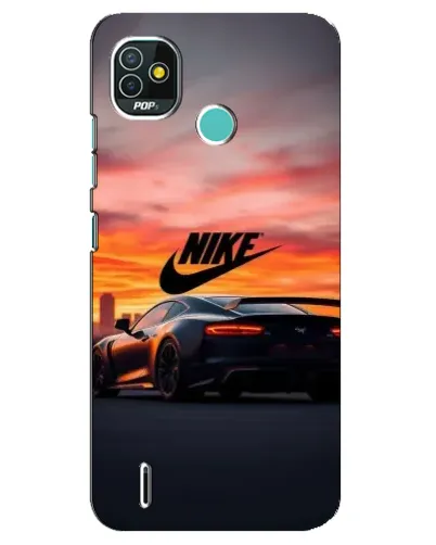 Чехол для TECNO Pop 4 LTE с картинкой «Nike и суперкар» Чехол для TECNO Pop 4 LTE с картинкой «Nike и суперкар»