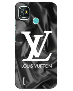 Чехол для TECNO Pop 4 LTE с картинкой «Шелковый Louis Vuitton»