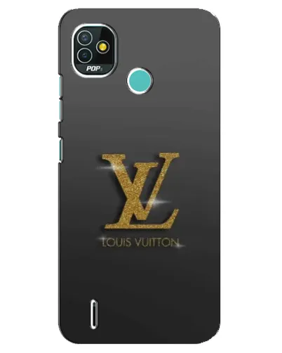 Чехол для TECNO Pop 4 LTE с картинкой «Градиент Louis Vuitton»