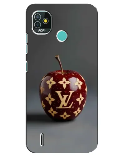 Чехол для TECNO Pop 4 LTE с картинкой «Красное яблоко LV»