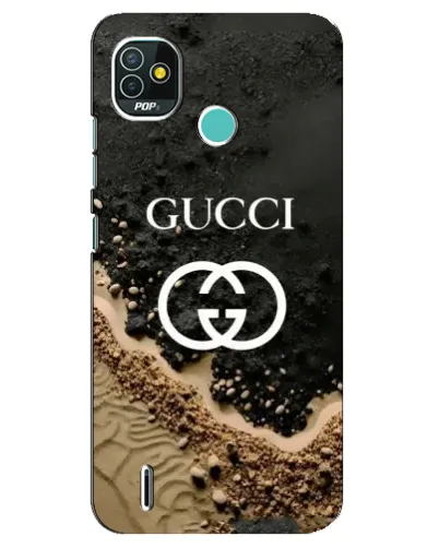 Чехол для TECNO Pop 4 LTE с картинкой «Gucci — песчаные дюны»