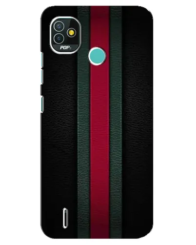Чехол для TECNO Pop 4 LTE с картинкой «Gucci — неоновая линия»
