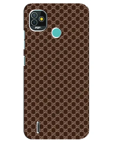 Чехол для TECNO Pop 4 LTE с картинкой «Gucci — шоколадная сетка» Чехол для TECNO Pop 4 LTE с картинкой «Gucci — шоколадная сетка»