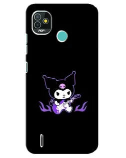 Чехол для TECNO Pop 4 LTE с картинкой «Электрическая Kuromi» Чехол для TECNO Pop 4 LTE с картинкой «Электрическая Kuromi»