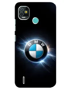 Чехол для TECNO Pop 4 LTE с картинкой «BMW — неоновое сияние» Чехол для TECNO Pop 4 LTE с картинкой «BMW — неоновое сияние»