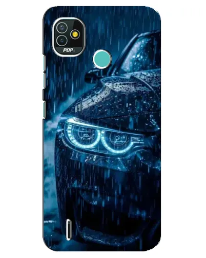 Чехол для TECNO Pop 4 LTE с картинкой «BMW под дождем» Чехол для TECNO Pop 4 LTE с картинкой «BMW под дождем»