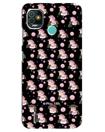 Чехол для TECNO Pop 4 LTE с картинкой «Magic Unicorn паттерн» Чехол для TECNO Pop 4 LTE с картинкой «Magic Unicorn паттерн»