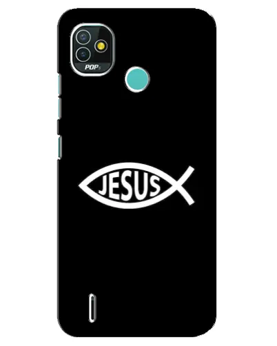 Чехол для TECNO Pop 4 LTE с картинкой «Классический Jesus»