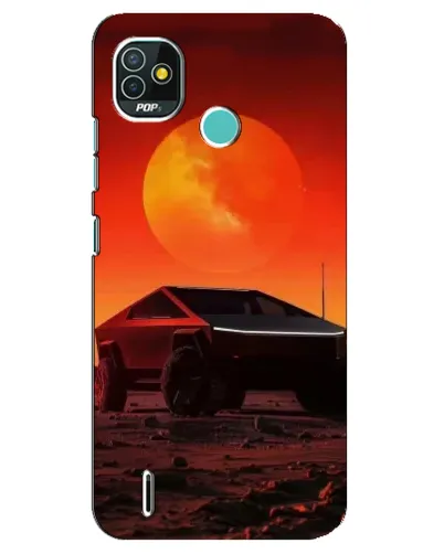 Чехол для TECNO Pop 4 LTE с картинкой «Cybertruck на Марсе» Чехол для TECNO Pop 4 LTE с картинкой «Cybertruck на Марсе»