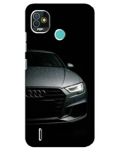 Чехол для TECNO Pop 4 LTE с картинкой «Audi — детализация кузова» Чехол для TECNO Pop 4 LTE с картинкой «Audi — детализация кузова»