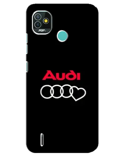 Чехол для TECNO Pop 4 LTE с картинкой «Логотип Audi Heart» Чехол для TECNO Pop 4 LTE с картинкой «Логотип Audi Heart»