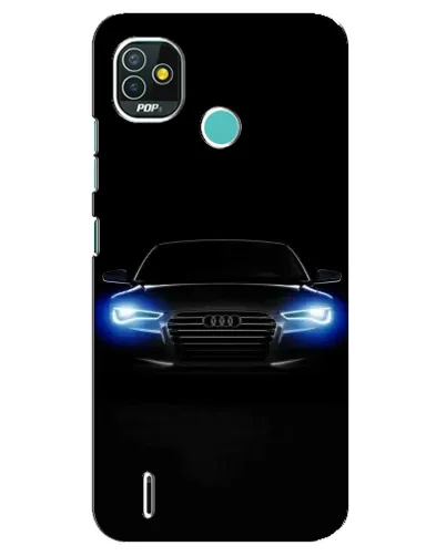 Чехол для TECNO Pop 4 LTE с картинкой «Audi в неоне» Чехол для TECNO Pop 4 LTE с картинкой «Audi в неоне»