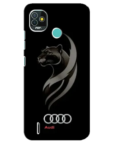 Чехол для TECNO Pop 4 LTE с картинкой «Графика — пантера и Audi» Чехол для TECNO Pop 4 LTE с картинкой «Графика — пантера и Audi»