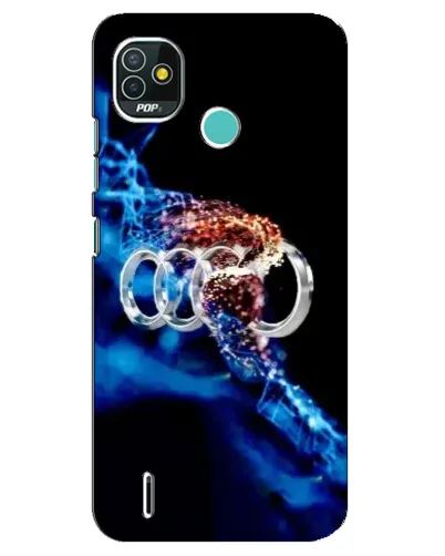 Чехол для TECNO Pop 4 LTE с картинкой «Энергия лого Audi» Чехол для TECNO Pop 4 LTE с картинкой «Энергия лого Audi»