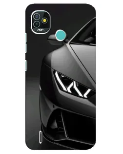 Чохол для TECNO Pop 4 LTE з картинкою «Lamborghini фари деталізація» Чохол для TECNO Pop 4 LTE з картинкою «Lamborghini фари деталізація»