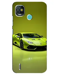 Чохол для TECNO Pop 4 LTE з картинкою «Салатовий Lamborghini Huracan» Чохол для TECNO Pop 4 LTE з картинкою «Салатовий Lamborghini Huracan»