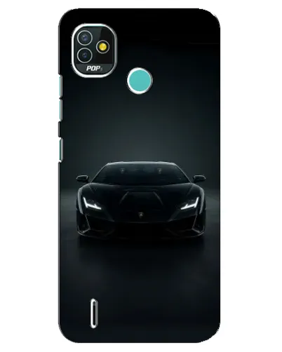 Чехол для TECNO Pop 4 LTE с картинкой «Черный Lamborghini Aventador» Чехол для TECNO Pop 4 LTE с картинкой «Черный Lamborghini Aventador»