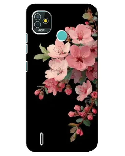 Чехол для TECNO Pop 4 LTE с картинкой «Розовая ветка сакуры» Чехол для TECNO Pop 4 LTE с картинкой «Розовая ветка сакуры»
