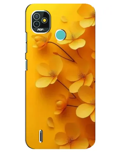 Чехол для TECNO Pop 4 LTE с картинкой «Золотые лепестки» Чехол для TECNO Pop 4 LTE с картинкой «Золотые лепестки»