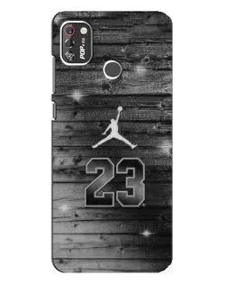 Чехол для TECNO POP 4 Pro с картинкой «Jordan Carbon 23»
