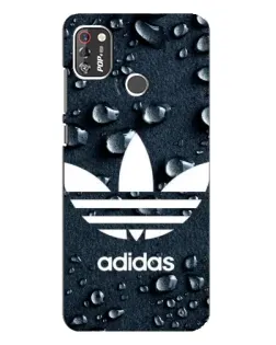 Чехол для TECNO POP 4 Pro с картинкой «Adidas Trefoil Blue»