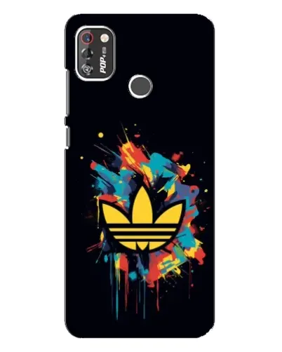 Чехол для TECNO POP 4 Pro с картинкой «Adidas Splash»