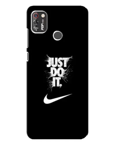 Чехол для TECNO POP 4 Pro с картинкой «Текстовый принт Nike» Чехол для TECNO POP 4 Pro с картинкой «Текстовый принт Nike»