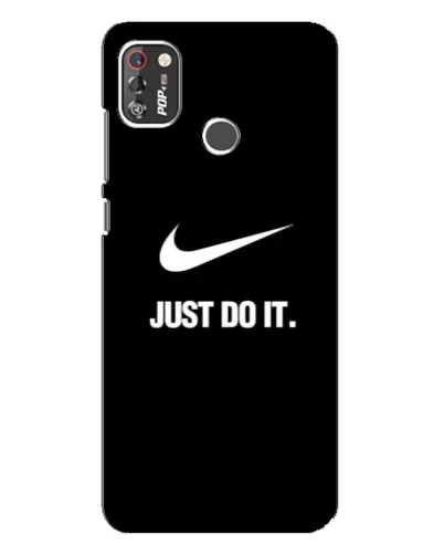 Чехол для TECNO POP 4 Pro с картинкой «Классический принт Nike» Чехол для TECNO POP 4 Pro с картинкой «Классический принт Nike»