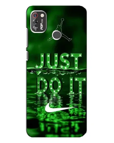 Чехол для TECNO POP 4 Pro с картинкой «Зеленый неоновый Nike» Чехол для TECNO POP 4 Pro с картинкой «Зеленый неоновый Nike»