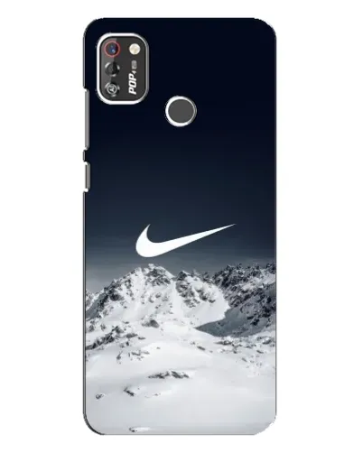 Чехол для TECNO POP 4 Pro с картинкой «Nike — зимние горы» Чехол для TECNO POP 4 Pro с картинкой «Nike — зимние горы»